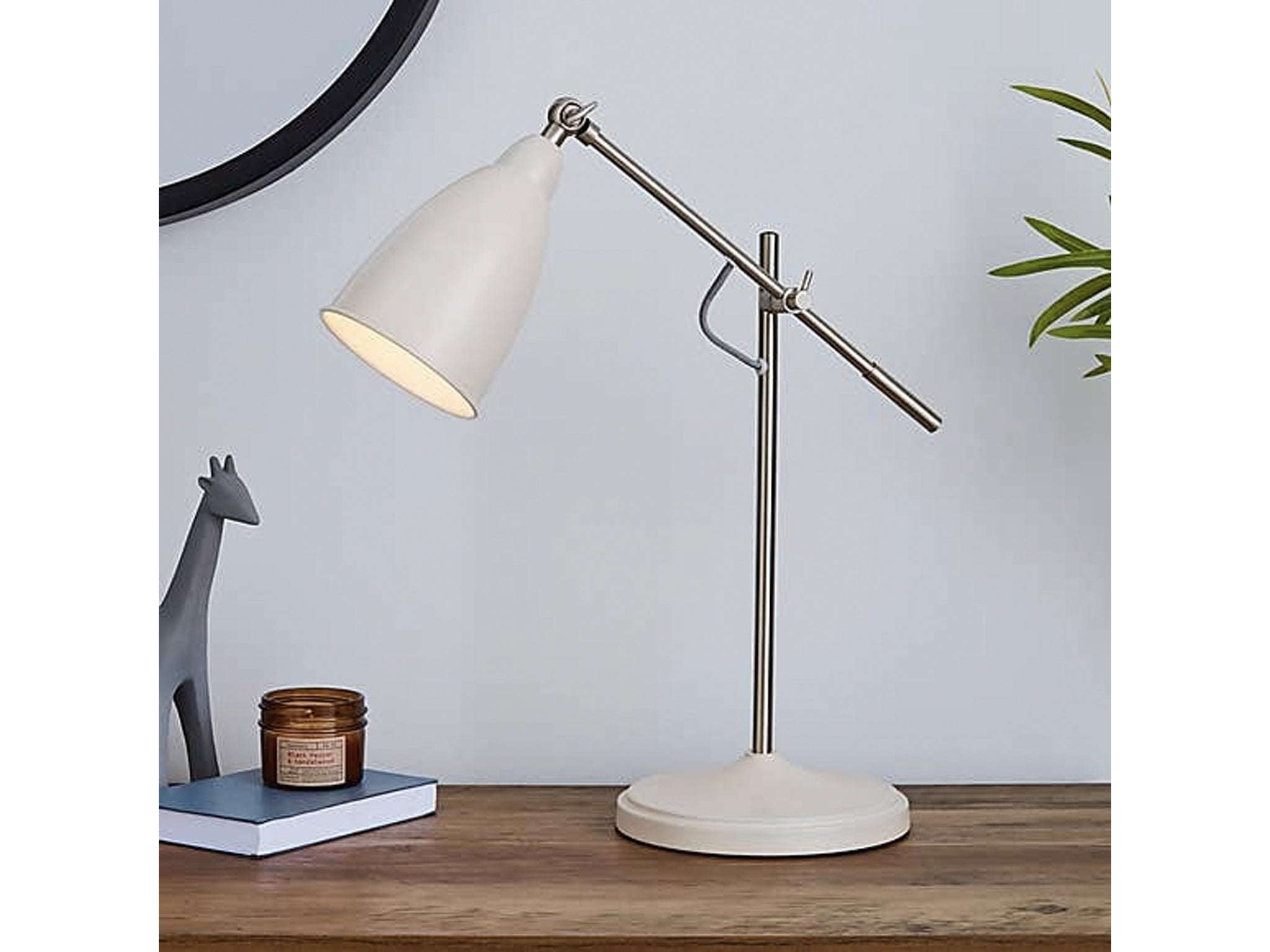 Dunelm lever store arm lamp